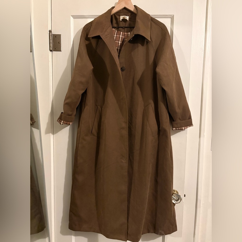 The Korner Classic Brown Women's Trench Coat